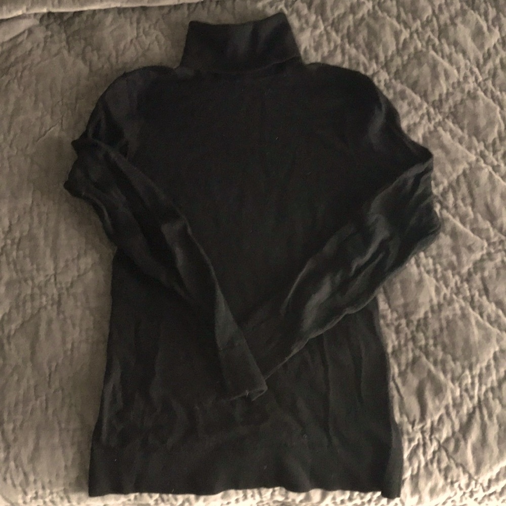 Lord and Taylor Extra Fine Merino Turtleneck sz S